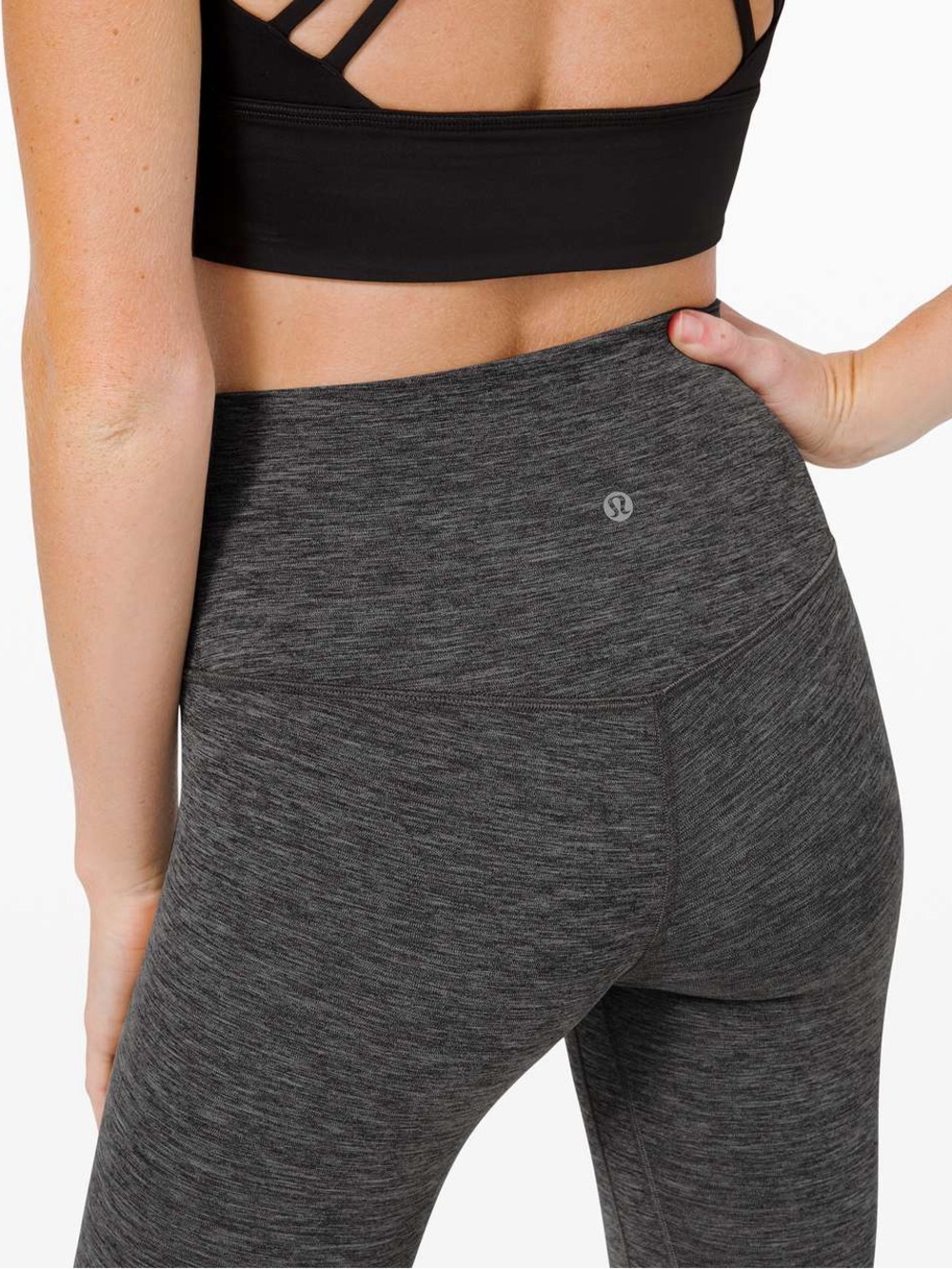 Align Pant 25" inseam High-Rise Heathered Gray Leggings
